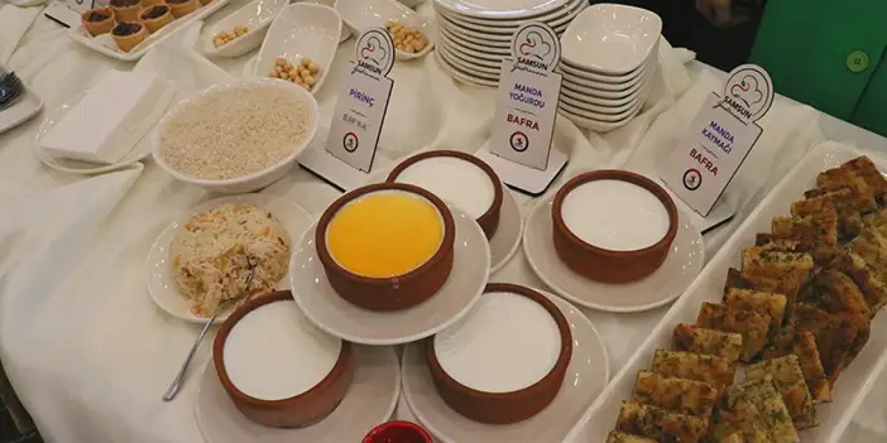 Samsun'da yöresel lezzetler tanıtıldı