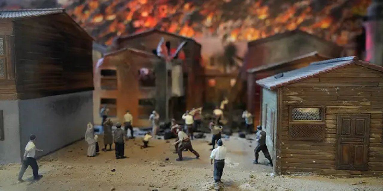 155 yıl önce şehri küle çeviren yangın Samsun Müzesi'nde sergileniyor