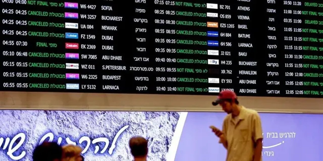 Uluslararası Hava Yolu Şirketleri İsrail Uçuşlarını Güvenlik Endişeleri Nedeniyle Askıya Alıyor