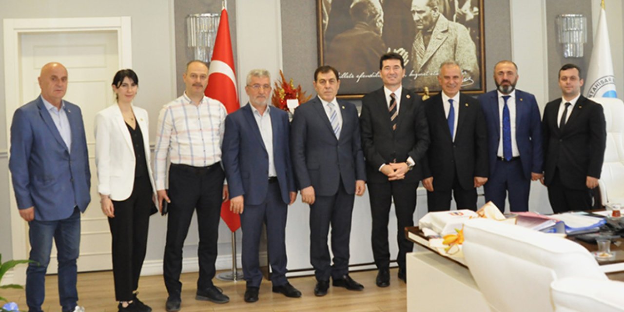 TTB Heyetinden Başkan Ahmet Kaya’ya ziyaret