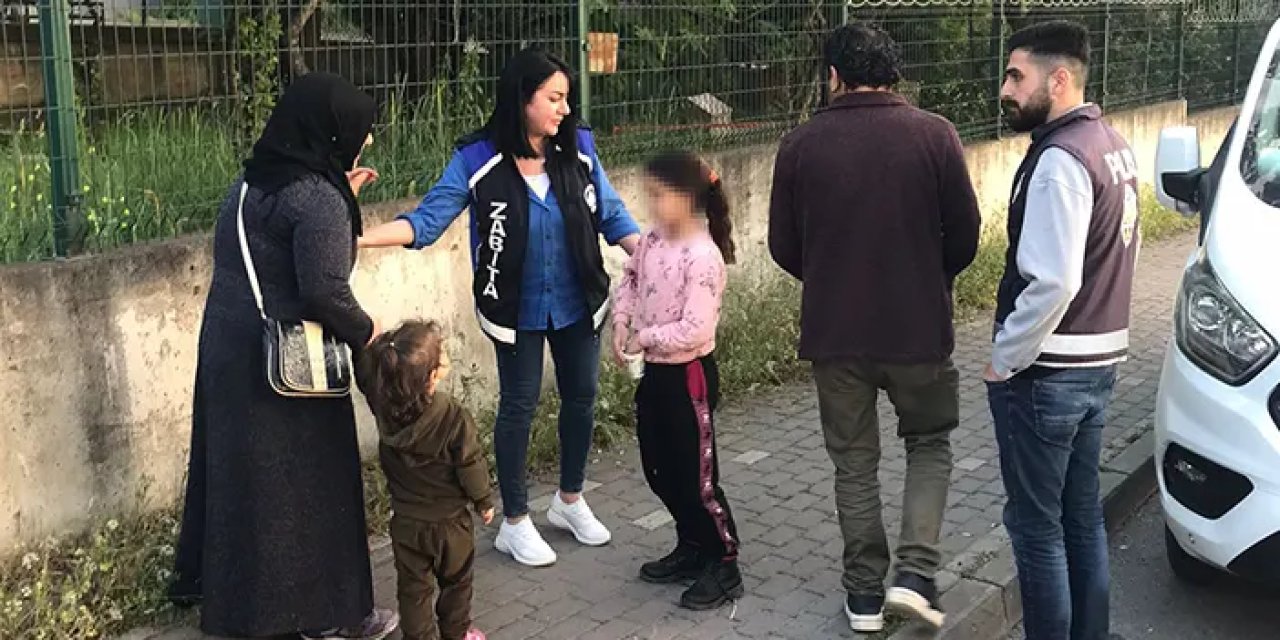 Kocaeli'de çocuklarını dilendiren ailelere polis ve zabıta ekiplerinden operasyon