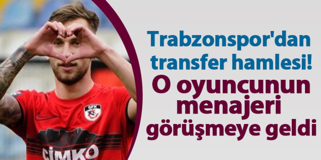 Trabzonspor'dan transfer hamlesi! Draguş'un menajeri görüşmeye geldi
