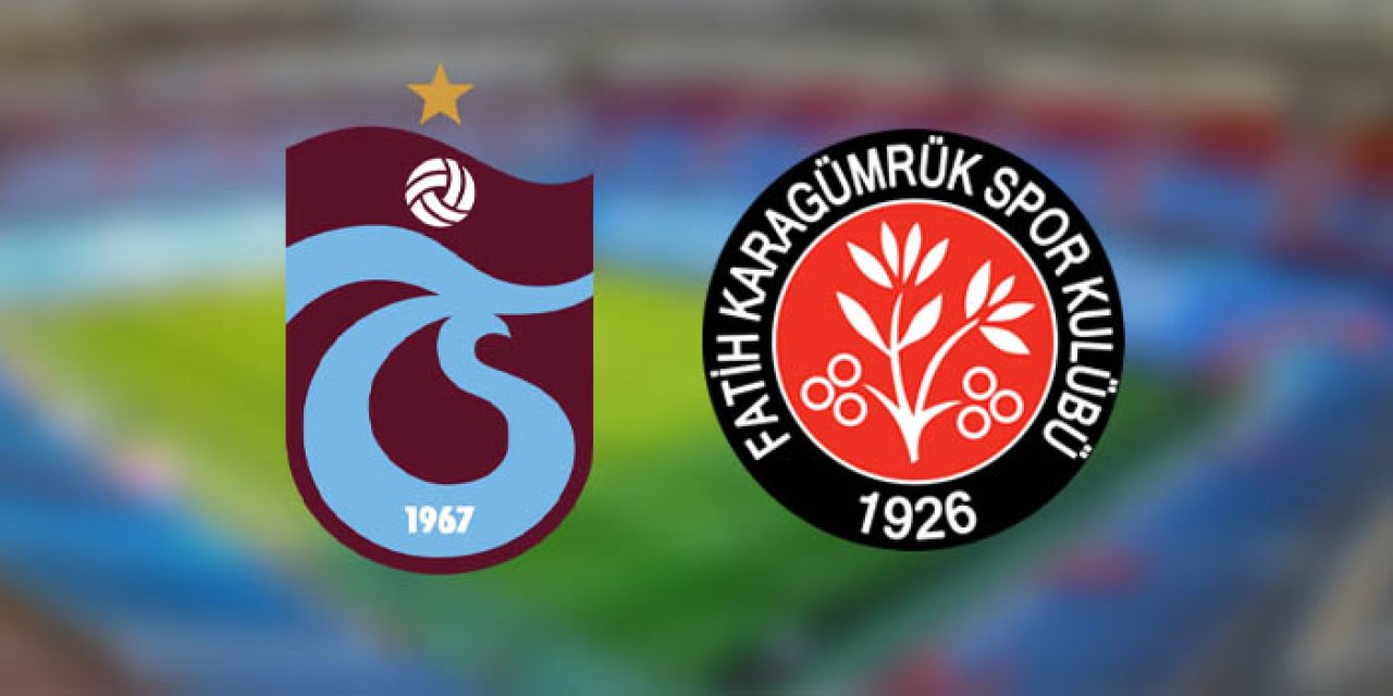 Trabzonspor - Karagümrük kupa maçı tek maç mı? Kazanan finale mi çıkacak?