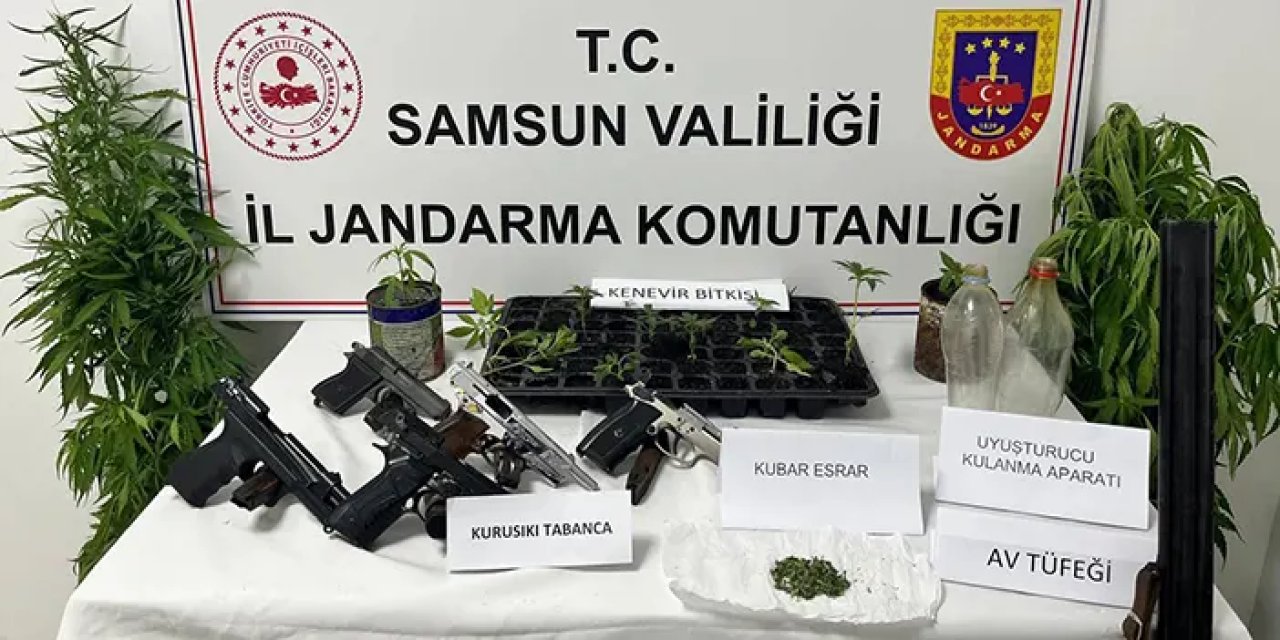Samsun'da uyuşturucu satıcılarına operasyon! 2 gözaltı