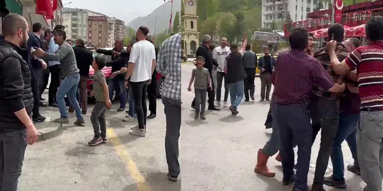 Erzurum'da iki grup arasında bıçaklı ve sopalı kavga