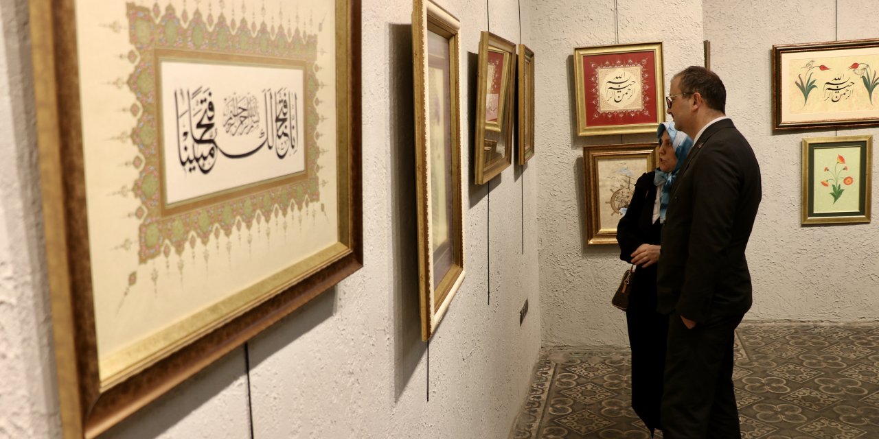 Trabzon'da "Türk İslam Sanatları Karma Sergisi"