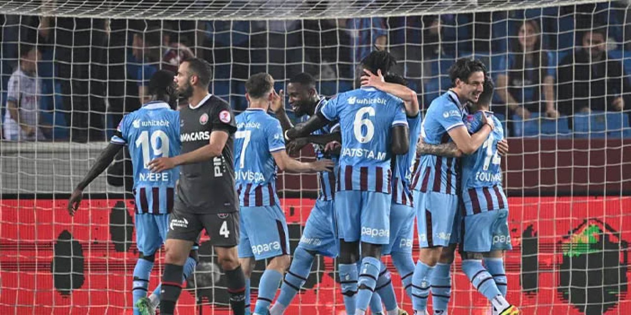 Trabzonspor avantajı yakaladı