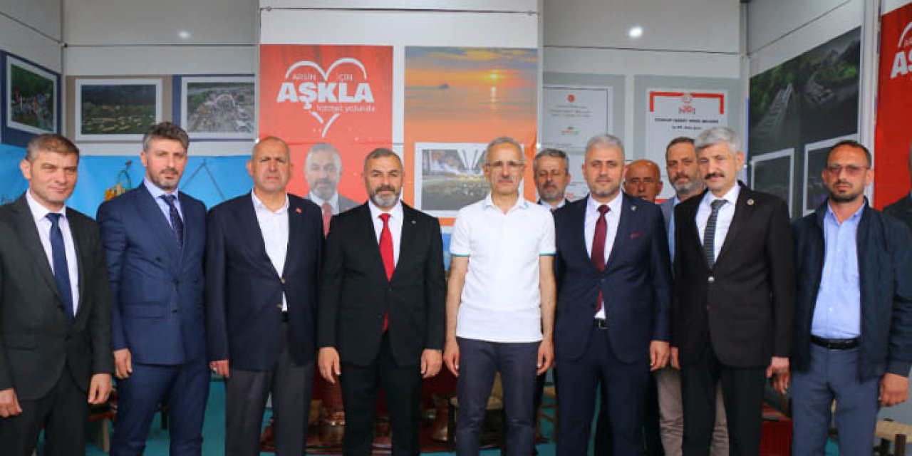 Arsin Belediyesi'nin Ankara Trabzon Tanıtım Günleri'ndeki standına ziyaretçi akını
