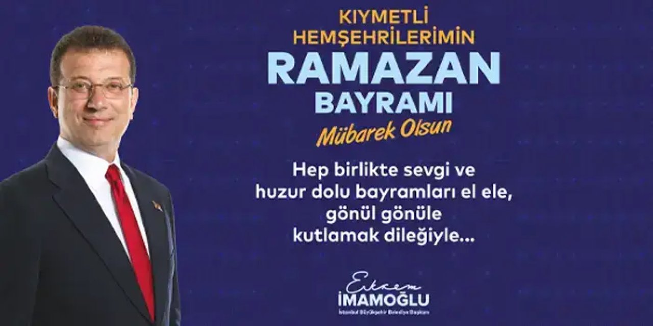 İstanbul Büyükşehir Belediyesi Ekrem İmamoğlu 1 Mayıs mesajı - 01-05-2024