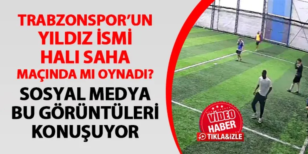 Trabzonspor'da Pepe halı saha maçında mı oynadı? Sosyal medya bunu konuşuyor