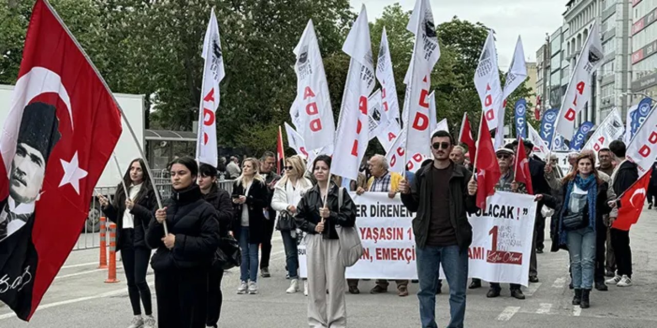 Samsun'da 1 Mayıs Emek ve Dayanışma Günü kutlandı