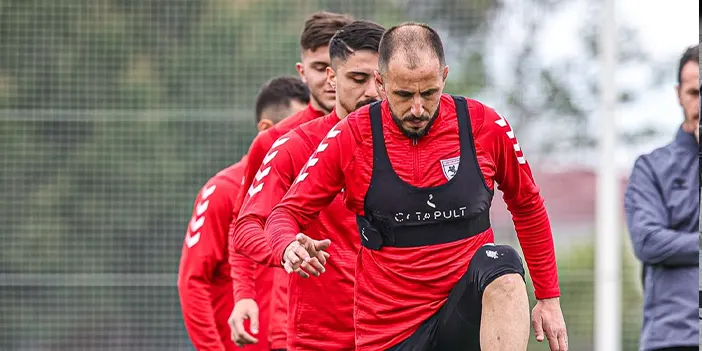 Trabzonspor'un rakibi Samsunspor'da hazırlıklar sürüyor: Slovak oyuncu antrenmanda yer almadı
