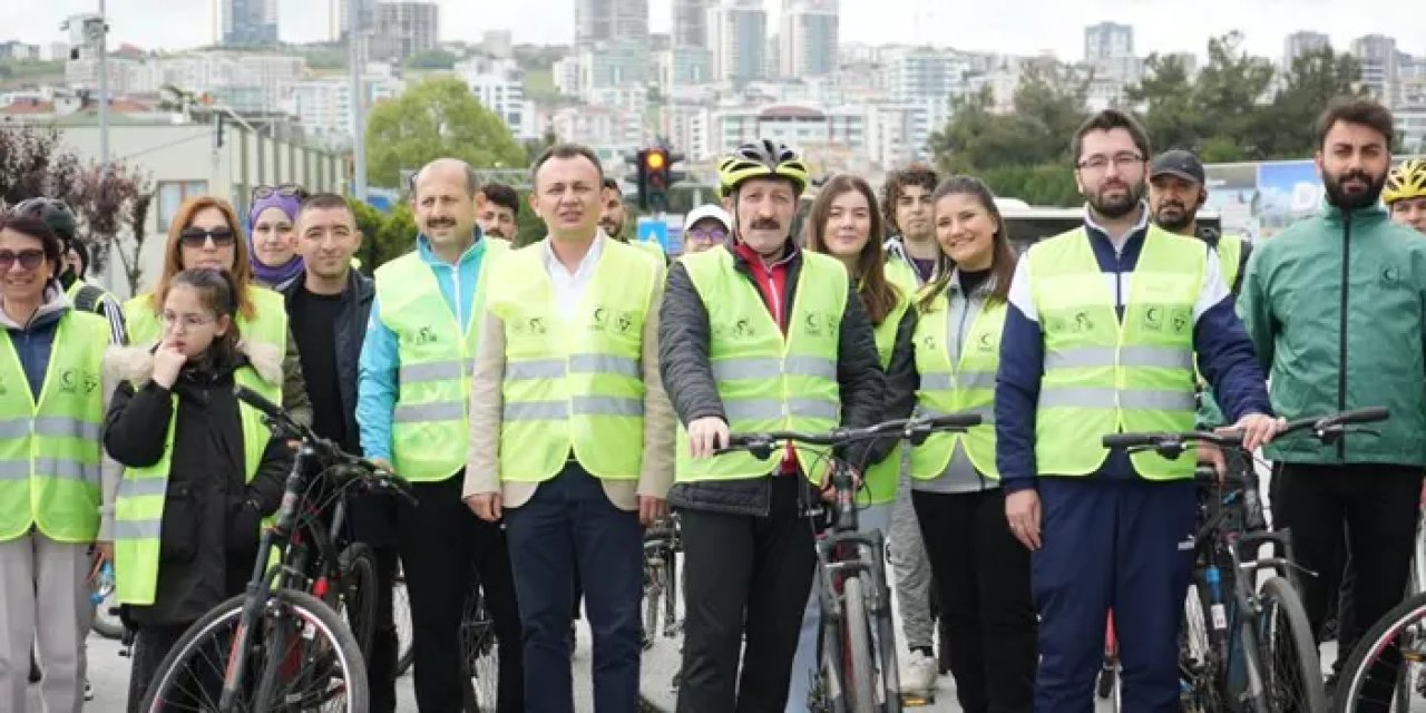 Samsun'da 11. Yeşilay Bisiklet Turu! Sağlıklı yaşam için pedal çevirdiler