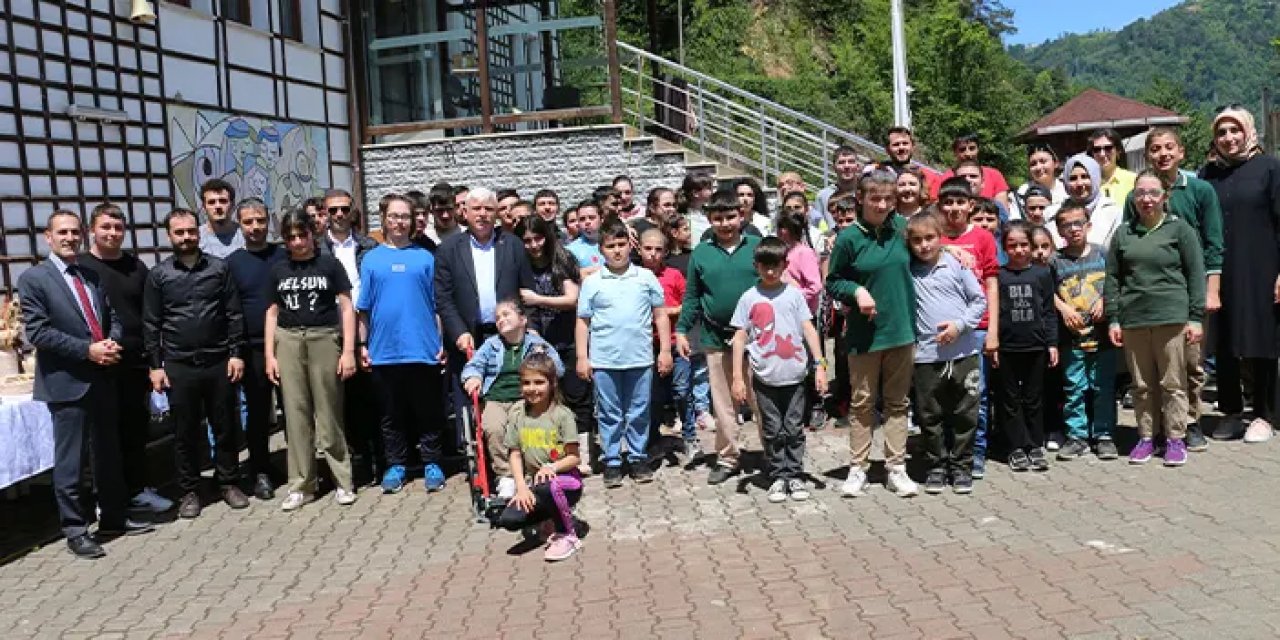 Trabzon'da özel eğitim öğrencileri için etkinlik