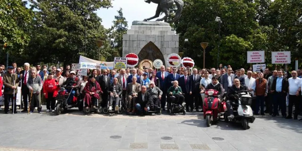 Samsun'da Engelliler Haftası etkinlikleri! Farkındalık yürüyüşü gerçekleştirildi