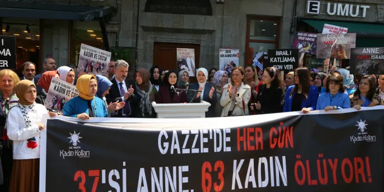 AK Parti Trabzon'dan Anneler Günü mesajı! "Gazzeli anneler için susmuyoruz"