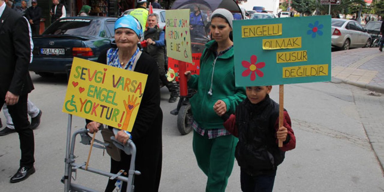 Samsun'da Engelliler Haftası kutlanmaya başlandı