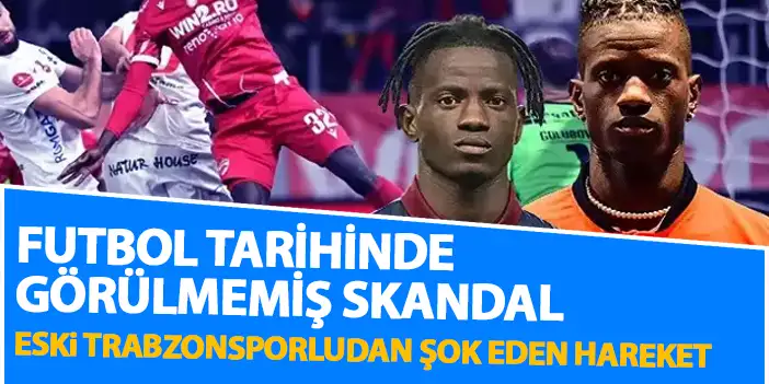 Futbol tarihinde görülmemiş skandal! Eski Trabzonsporlu kendi yerine kardeşini gönderdi!