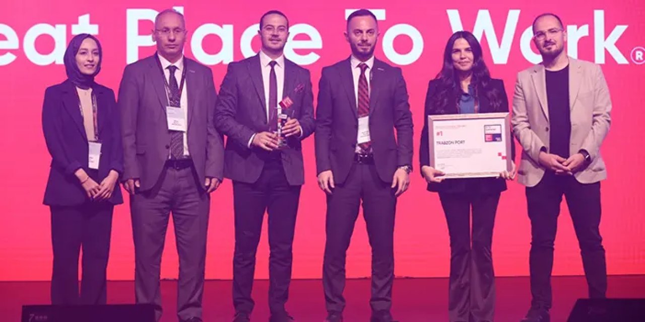 Trabzon Port, ikinci kez Türkiye'nin en iyi işvereni seçildi
