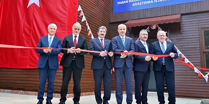 Samsun'da YÖK Başkanı Özvar Yaban Hayatı Araştırma İstasyonu'nun açılışını yaptı