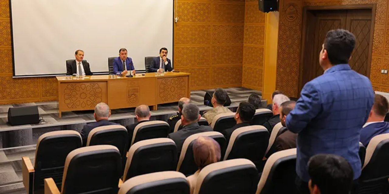 Bayburt'ta kurumlar arası istişare toplantısı gerçekleştirildi