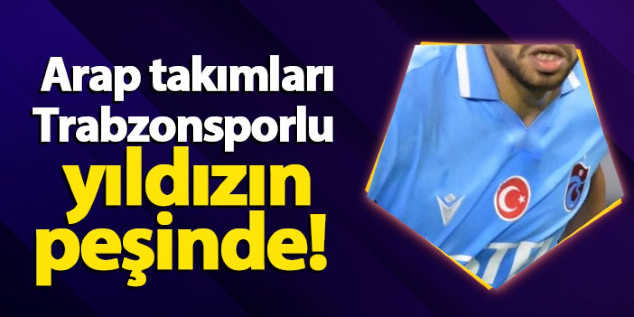Araplar Trabzonspor'un yıldızı Trezeguet’nin peşinde! İşte bonservis bedeli beklentisi...