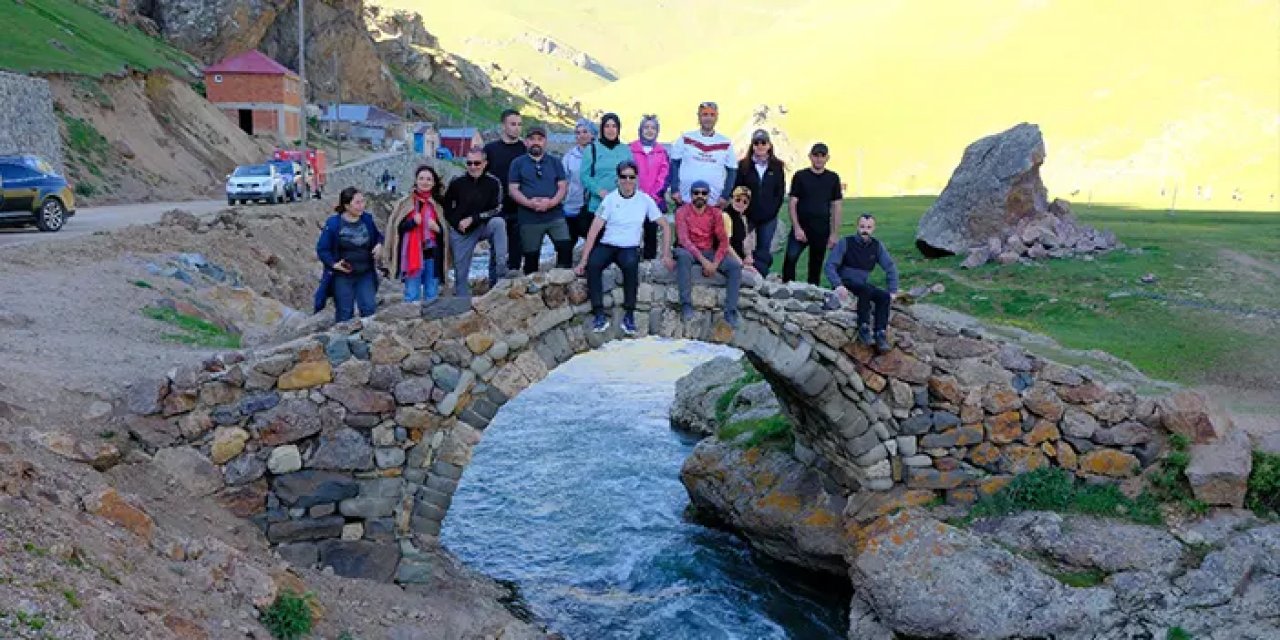 GÜDAK Kostan Dağı'nda tarihi ve doğal zenginlikleri keşfetti