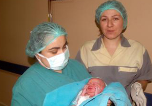 2008'in ilk bebeği Bartın'dan