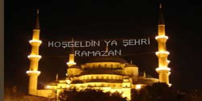Trabzon'da İftar ve İmsak vakitleri