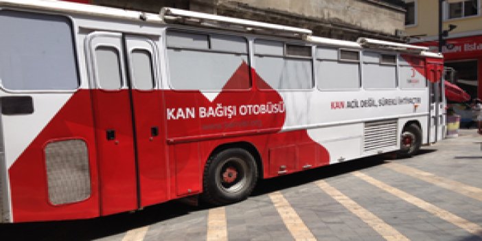 Trabzon yeni kan toplama aracı