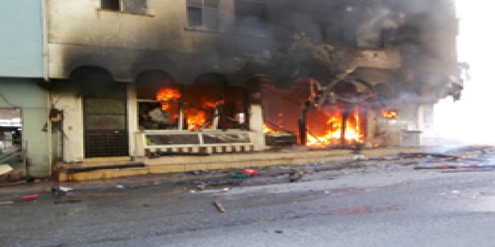 Rize'deki yangının ilk kurbanı