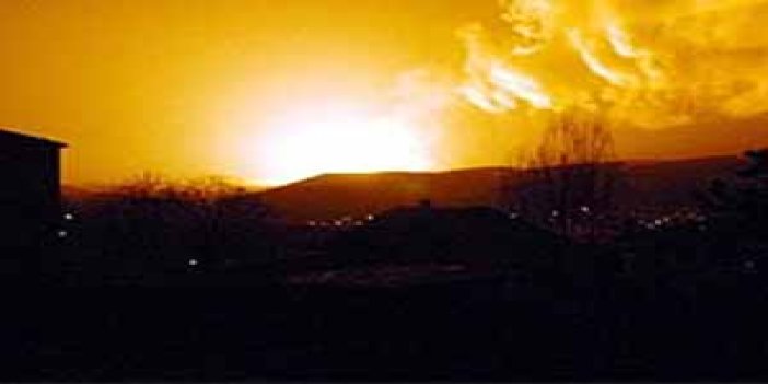 Nato Petrol Boru hattında patlama