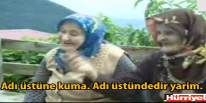 Trabzonlu Nineler gülmekten kırdı geçirdi