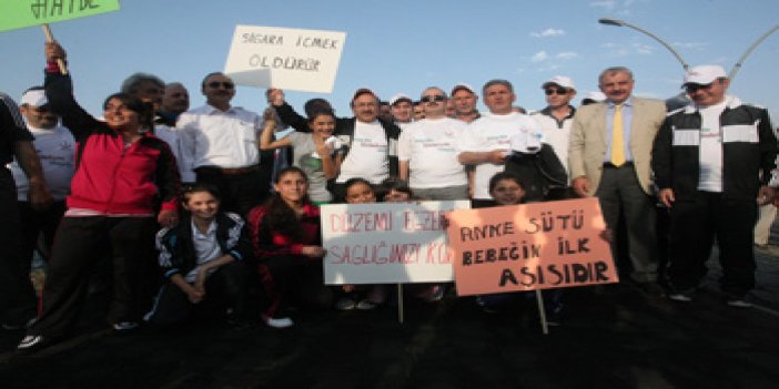 ‘Dünya Yürüyüş Günü’  Trabzon'da kutlandı