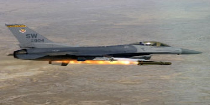 F-16'lar hedefleri belirledi topçular vurdu