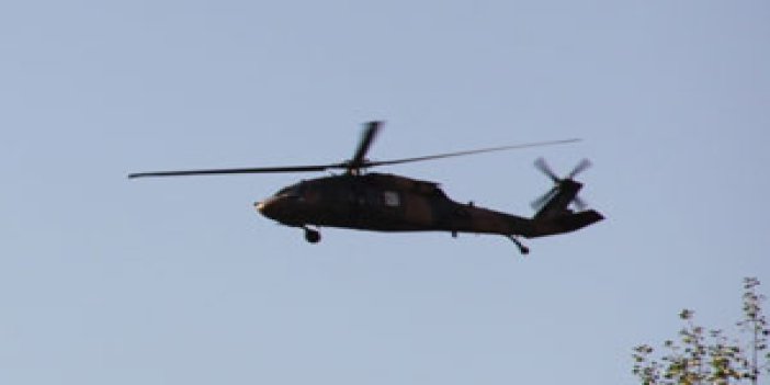 Diyarbakır'da Helikopter düştü