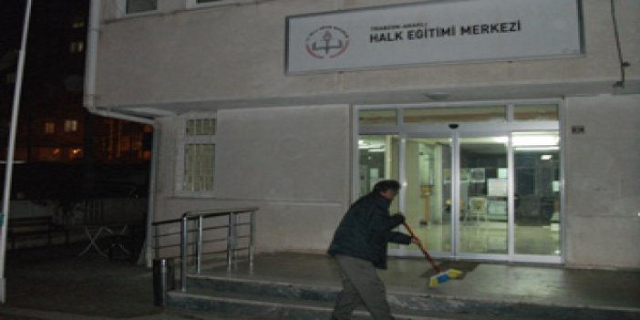 Trabzon'da anlamlı ceza şekli