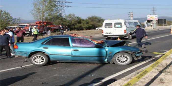 Bolu ve Kocaeli'de Trafik Kazası