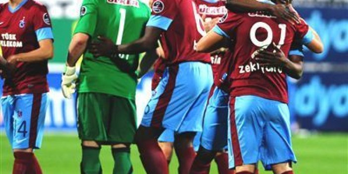 Trabzonspor geçen yılki performansını gösterdi