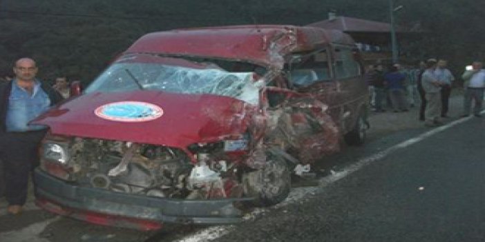 Trabzon'da iki ayrı kaza: 5 yaralı