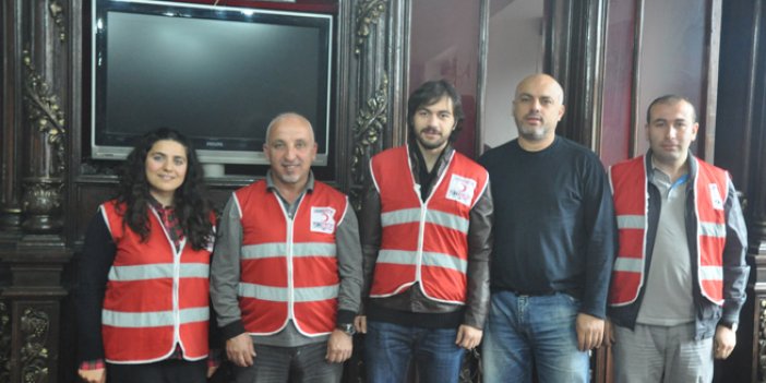 Kızılay Trabzon Gazeteciler cemiyetinde