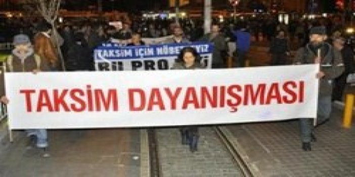 Taksim Meydan Projesi' protesto edildi