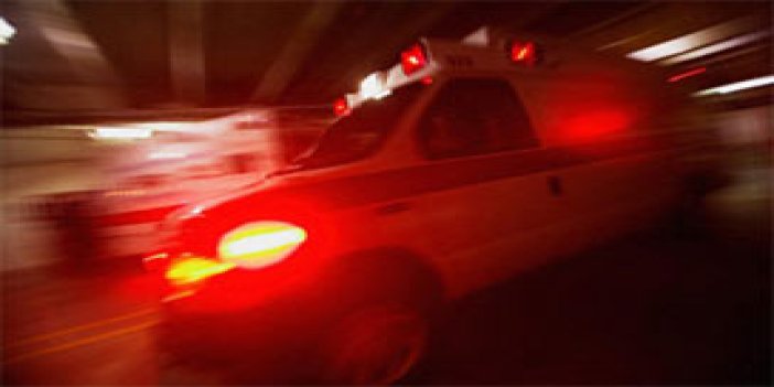 Trabzon Araklı'da ambulans kazası