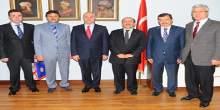 Gürcistan Başkonsolosu Trabzon'da