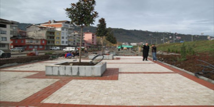 Trabzon Araklı'da porjeler hayat buluyor