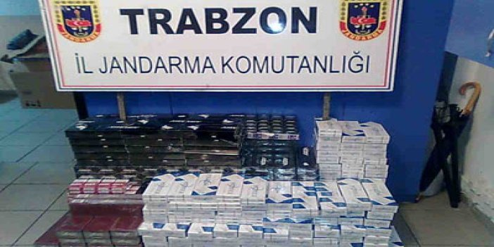Trabzon'da Jandarma zula patlattı