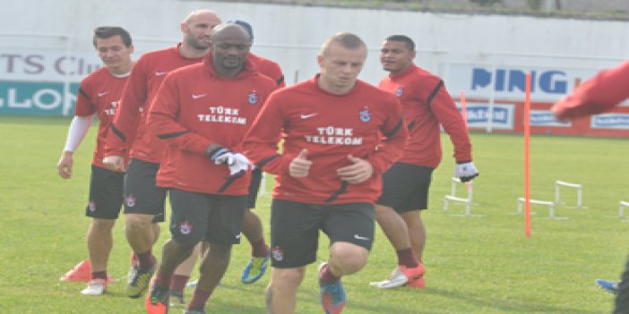 Trabzonspor'da Kayseri hazırlıkları sürüyor