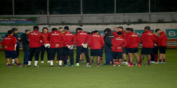 Trabzonspor'un Galatasaray hazırlıkları sürüyor