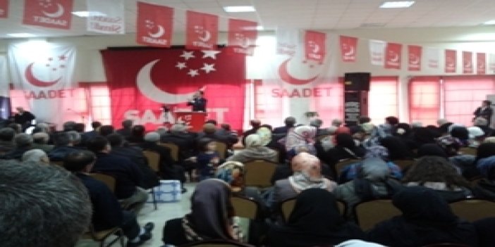 Sürmene'de Fatih Erbakan izdihamı