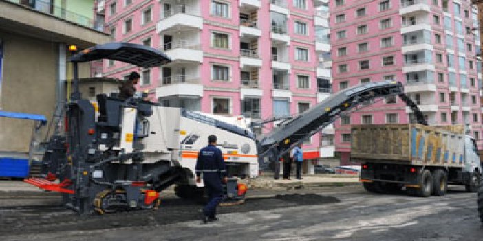 Trabzon'da asfalt sezonu kapandı